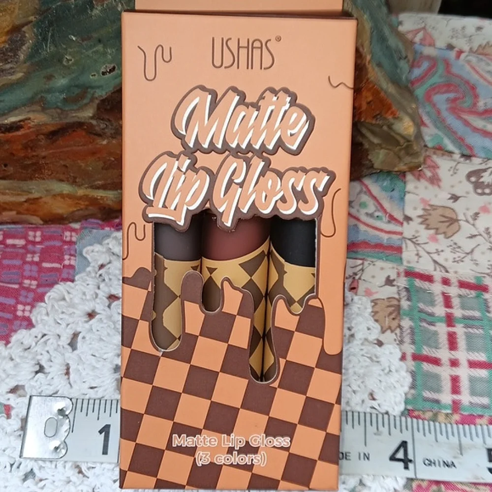 🆕️CHOCOLATE MATTE LIQUID LIPSTICK SET ALL DAY WEAR & ANTI SMUDGING